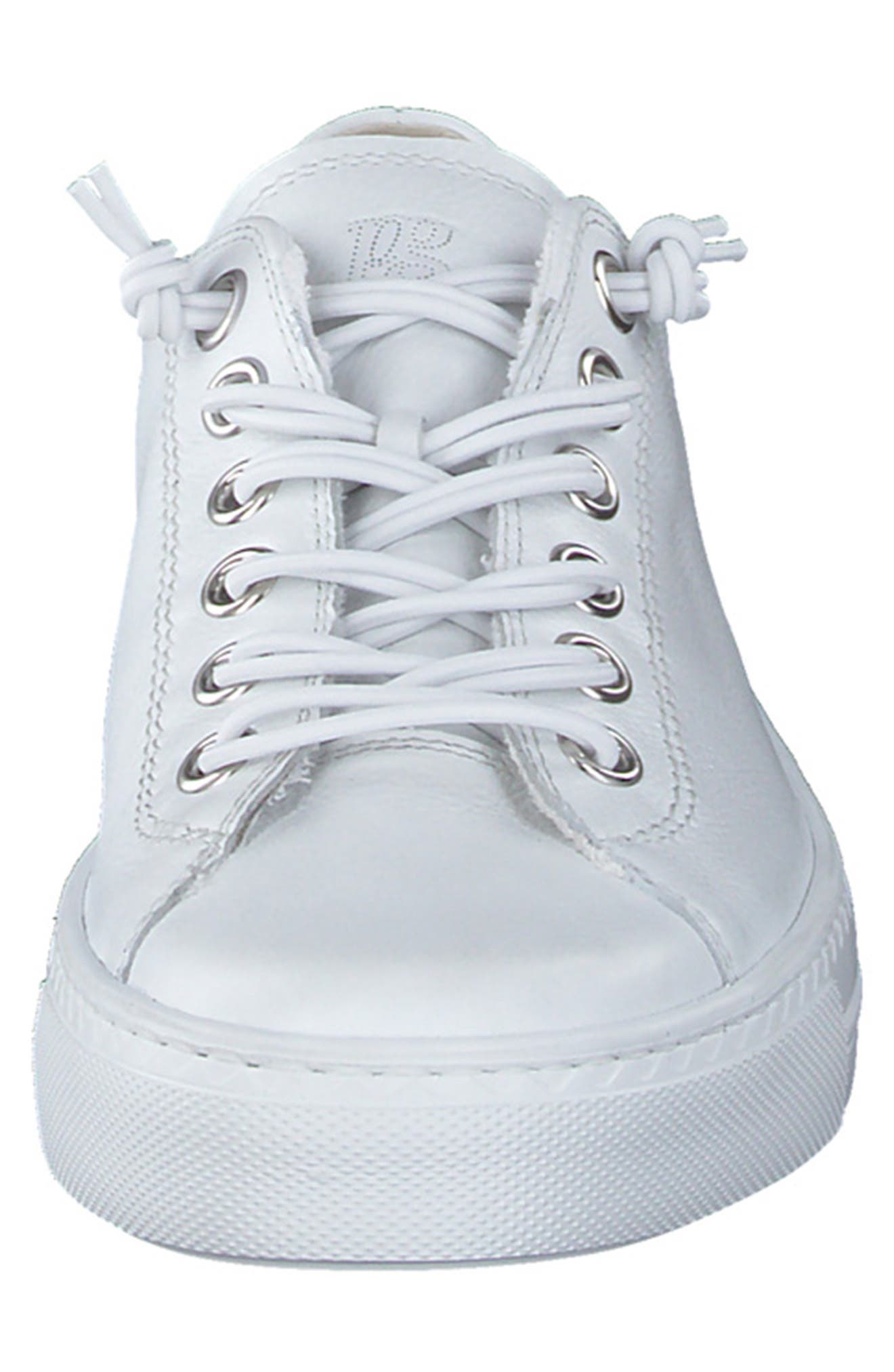 Hadley Platform Sneaker, Alternate, color, WHT SILV M