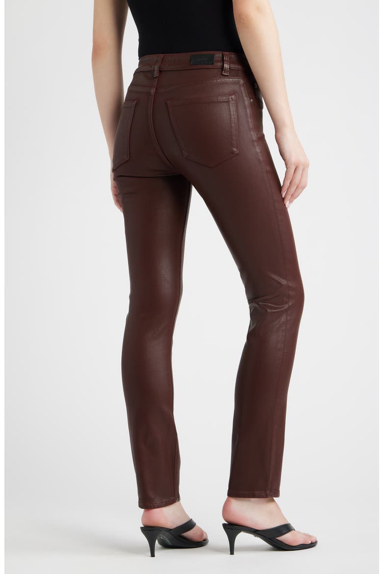 Jessica Instasculpt™ Coated Low Rise Skinny Jeans, Alternate, color, BURGUNDY COATED