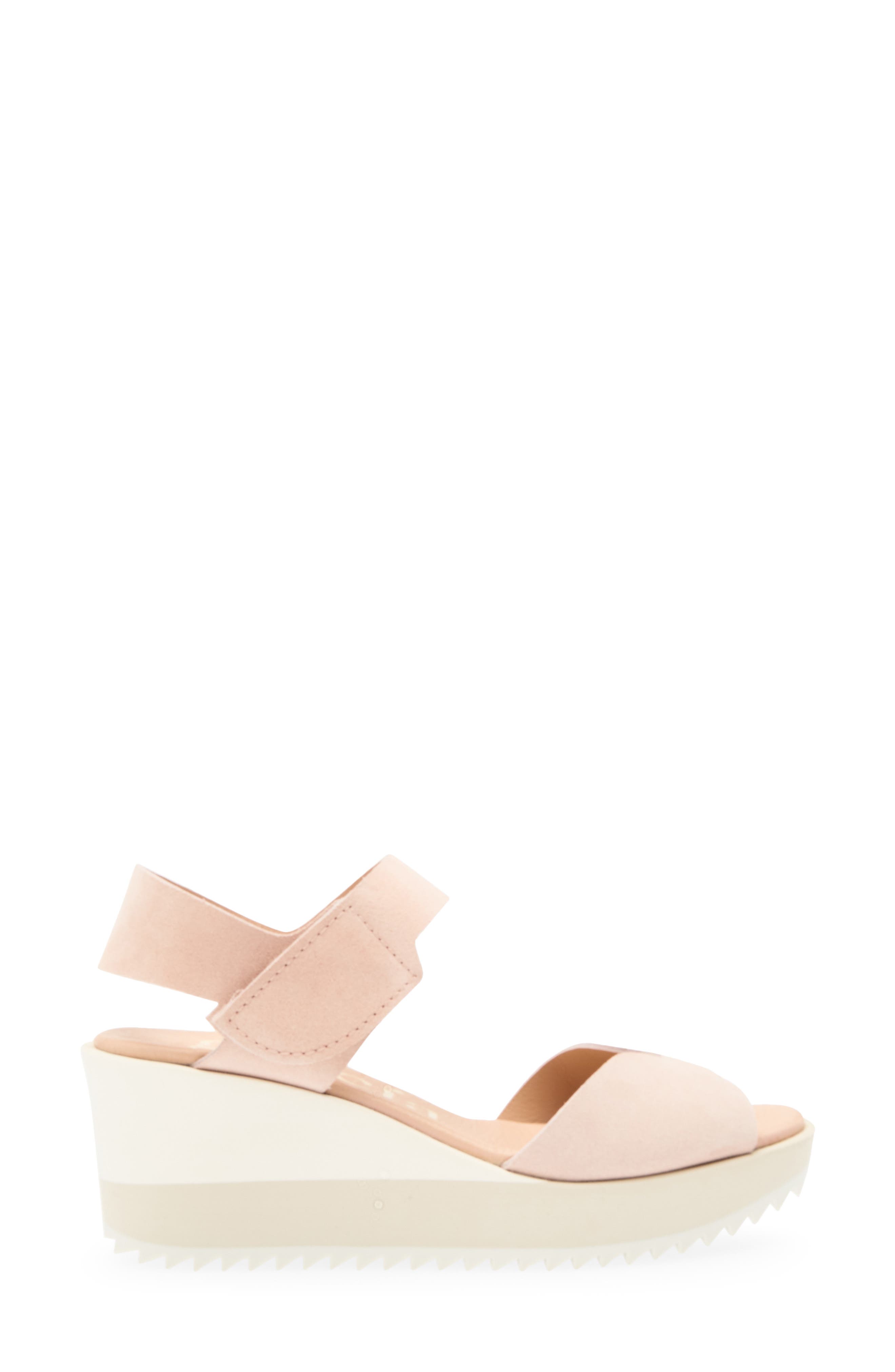 Pedro Garcia Fama Platform Wedge Sandal, Alternate, color, Shell Castoro