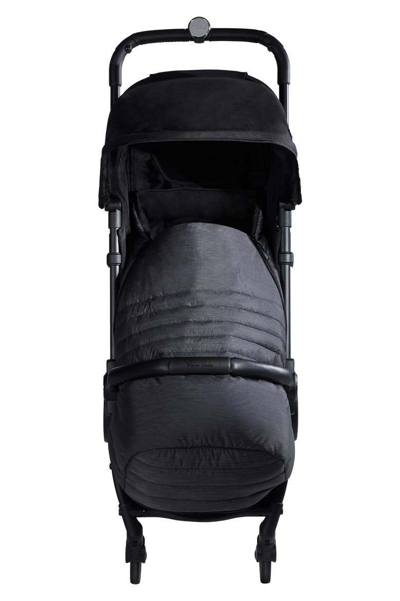 Jet/Jet Special Edition Stroller Footmuff, Alternate, color, BLACK