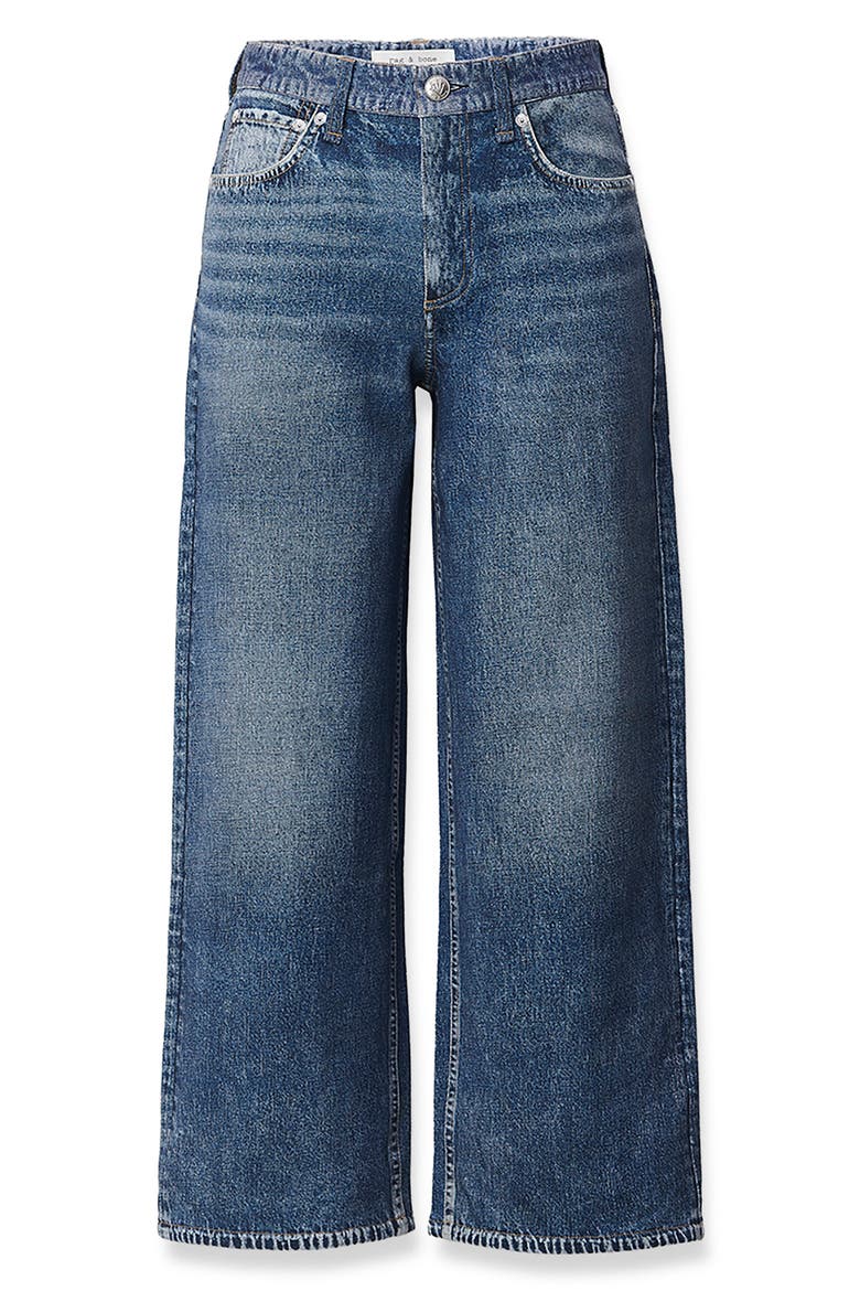 rb Miramar Andi Ankle Wide Leg Cotton Terry Sweatpant Jeans, Alternate, color, KIMBR