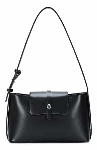 Faux Leather Shoulder Bag