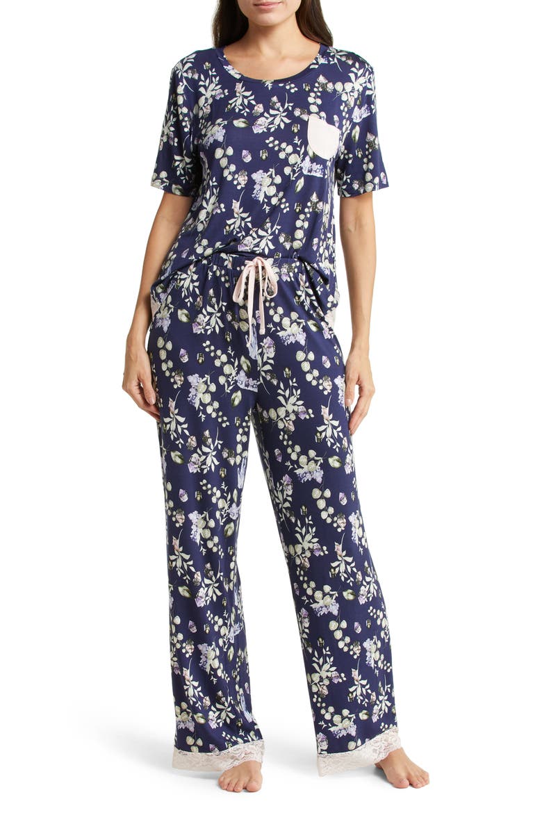 Honeydew Something Sweet Pajama Set, Main, color, 