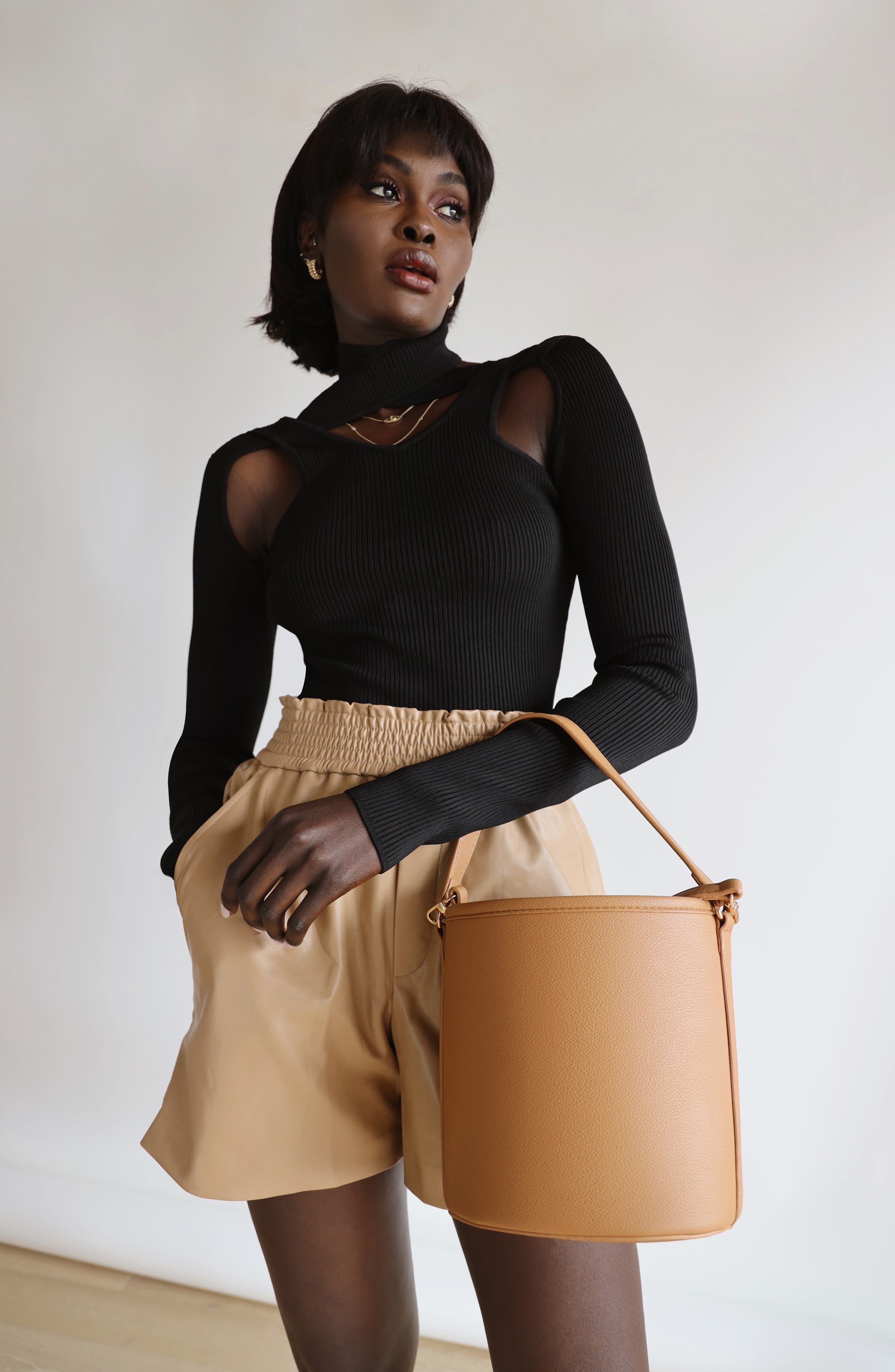 Who What Wear Lilly Bucket Bag, Alternate, color, 