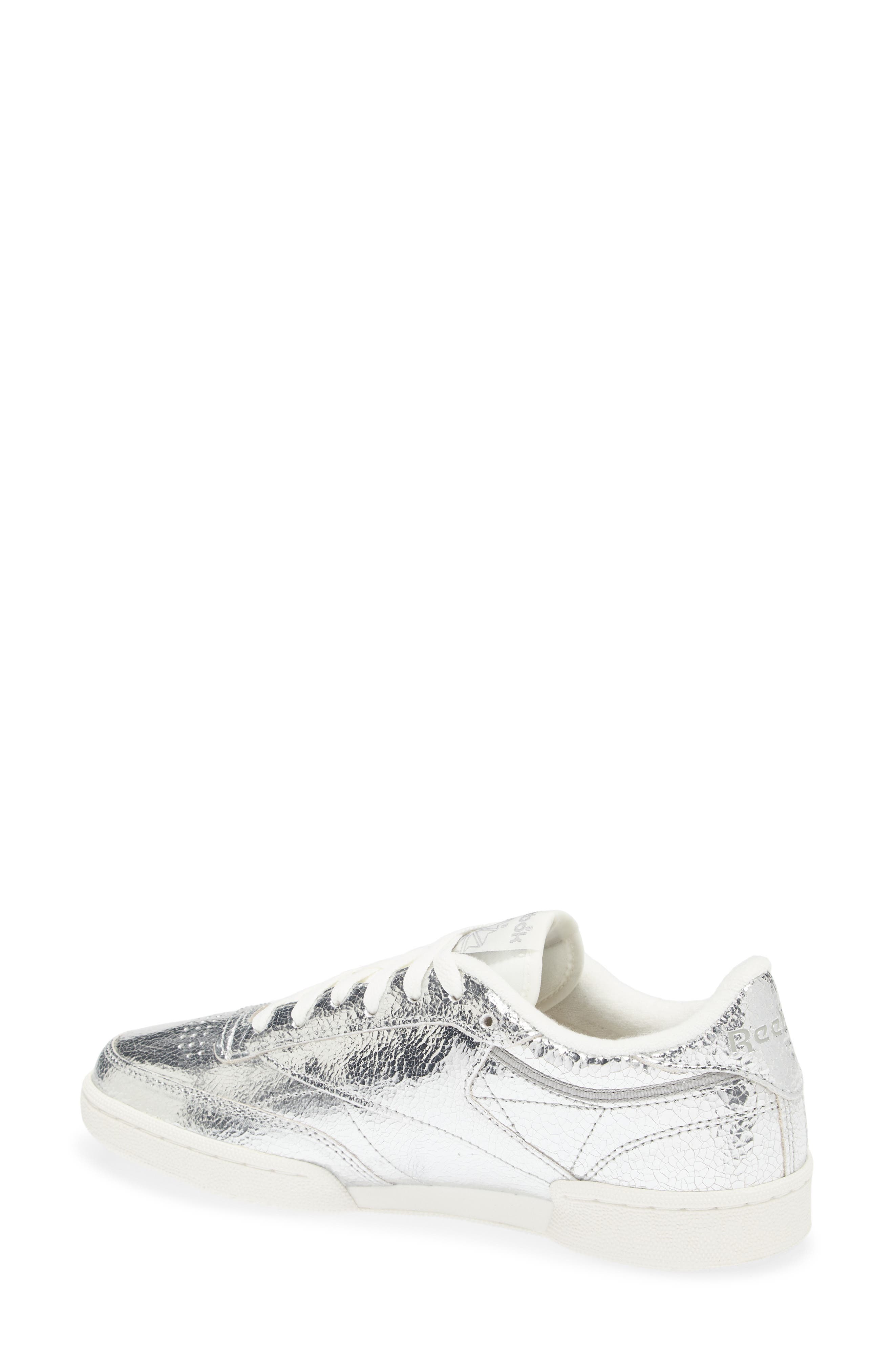 Club C 85 Vintage Sneaker, Alternate, color, SILVER CHALK GREY