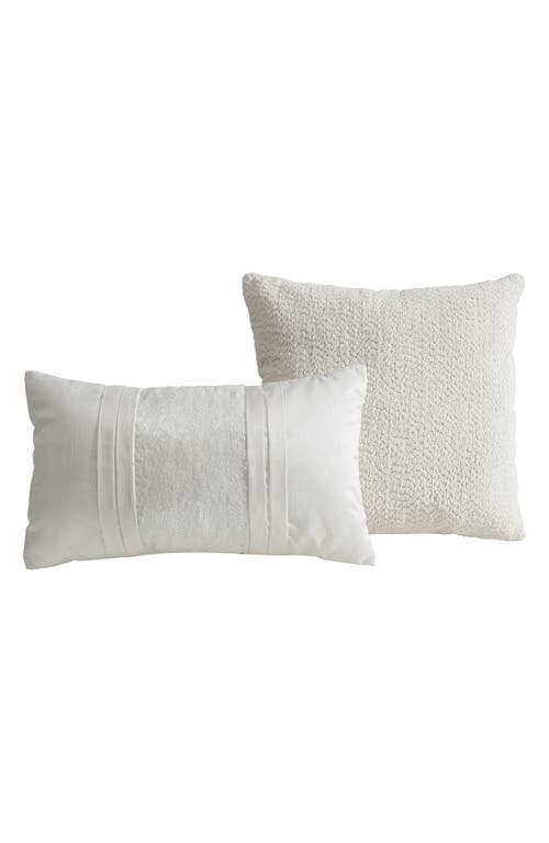 Tahari Sterling 5-piece King Comforter Set In Bright White