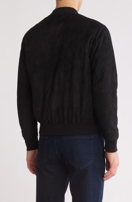 Westzeroone Condor Bomber Jacket In Black
