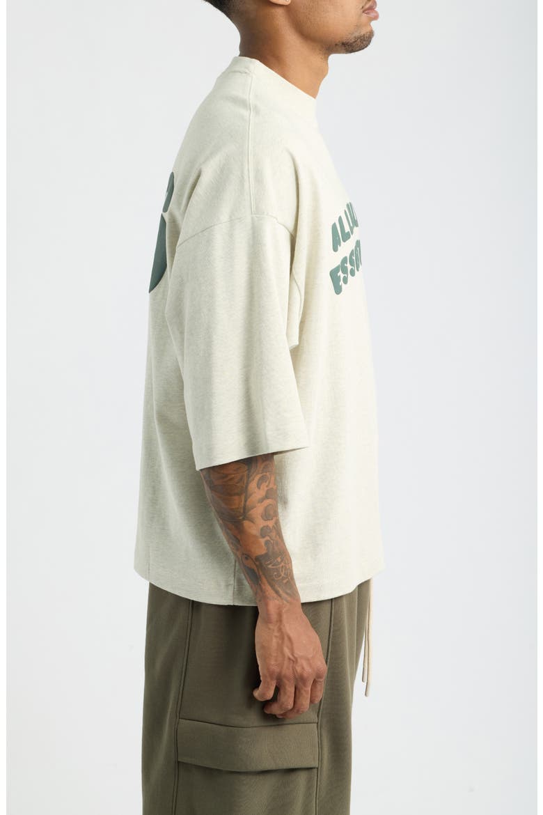 Merch Graphic Cotton T-Shirt, Alternate, color, VANILLA HEATHER