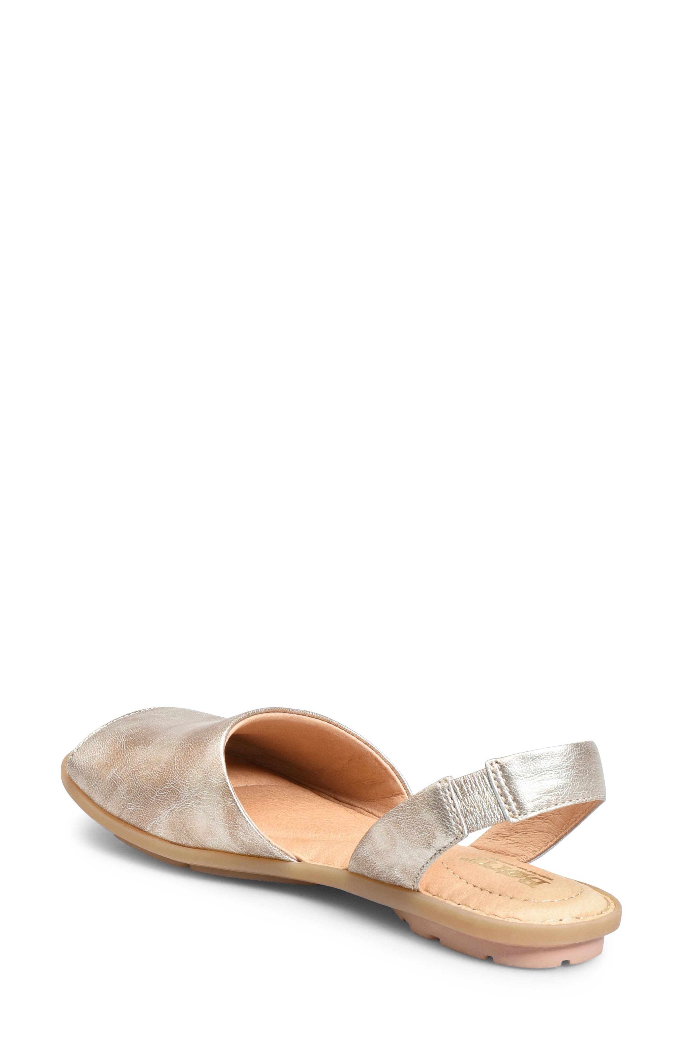 Trang Sandal, Alternate, color, LIGHT GOLD METALLIC LEATHER