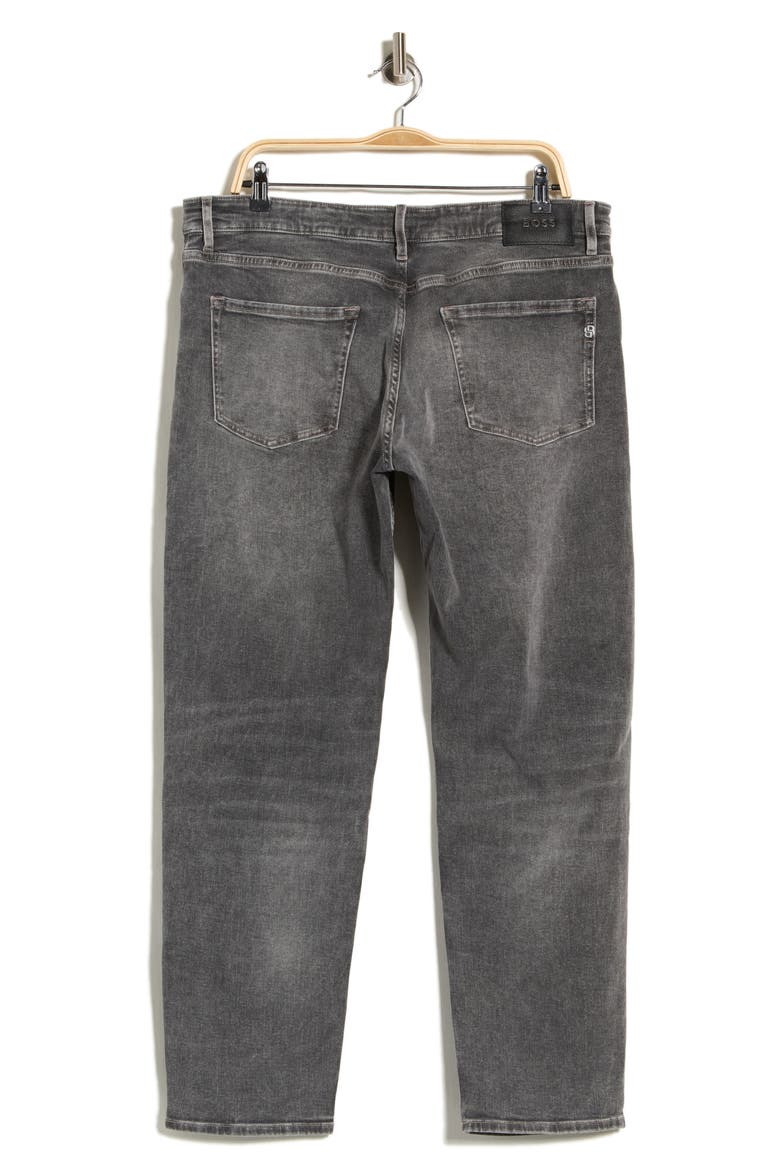 Maine Straight Leg Jeans, Alternate, color, DARK GREY