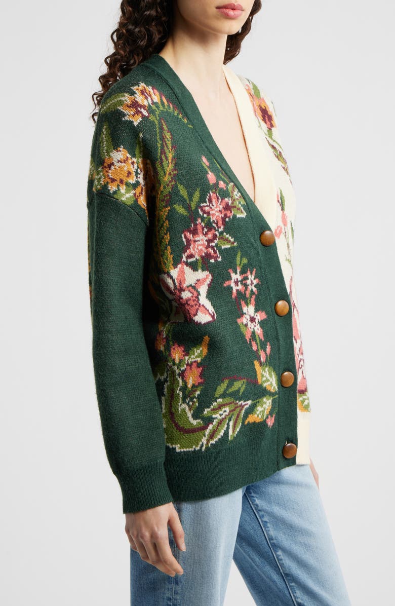 FARM Rio Nature Cardigan, Alternate, color, Nature Sand