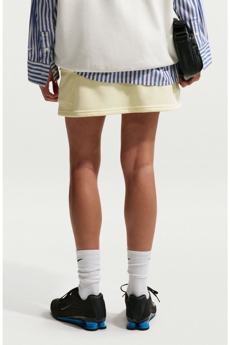 Phoenix French Terry Cargo Miniskirt, Alternate, color, ALABASTER/ SAIL