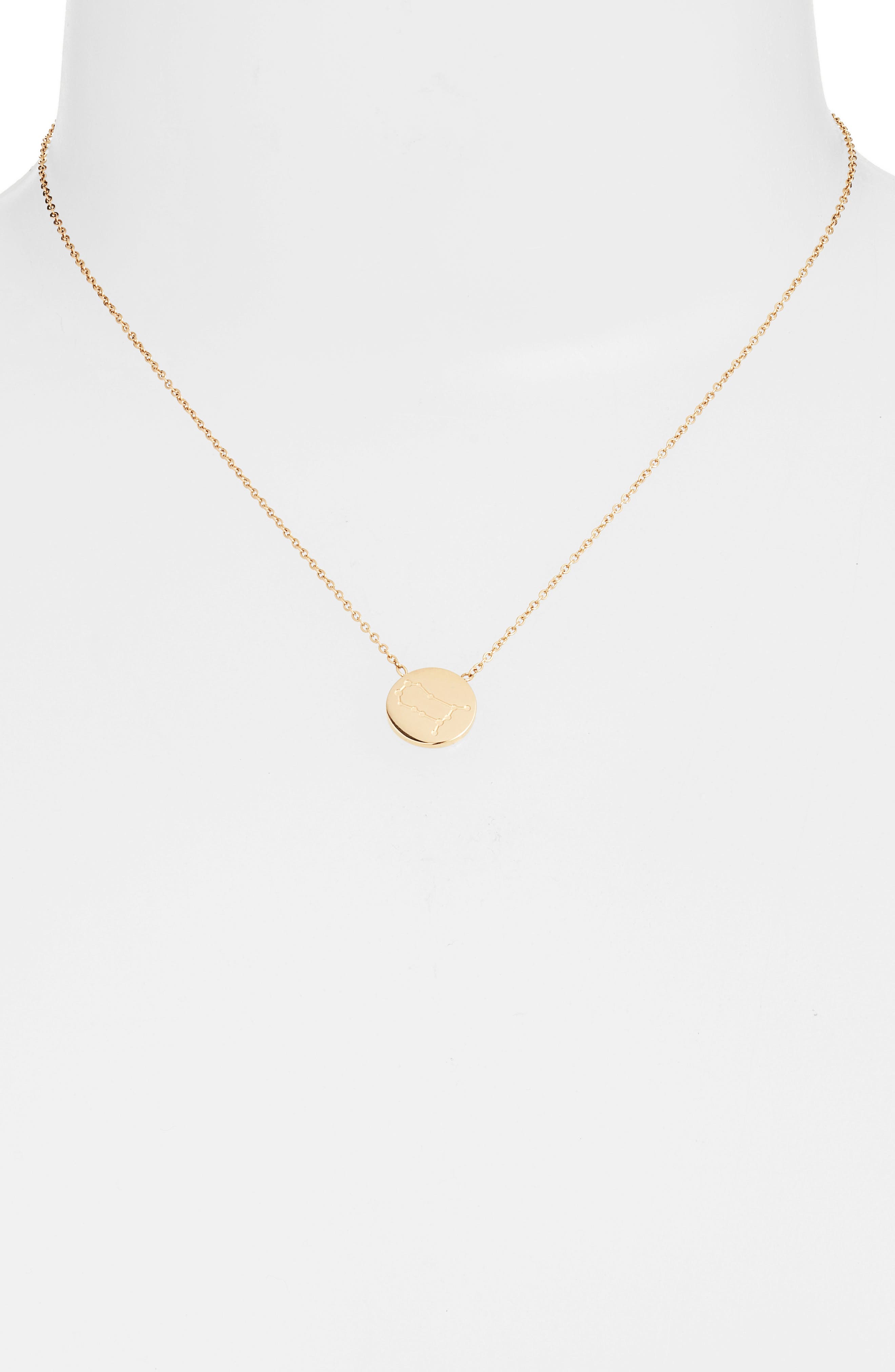 Zodiac Pendant Necklace