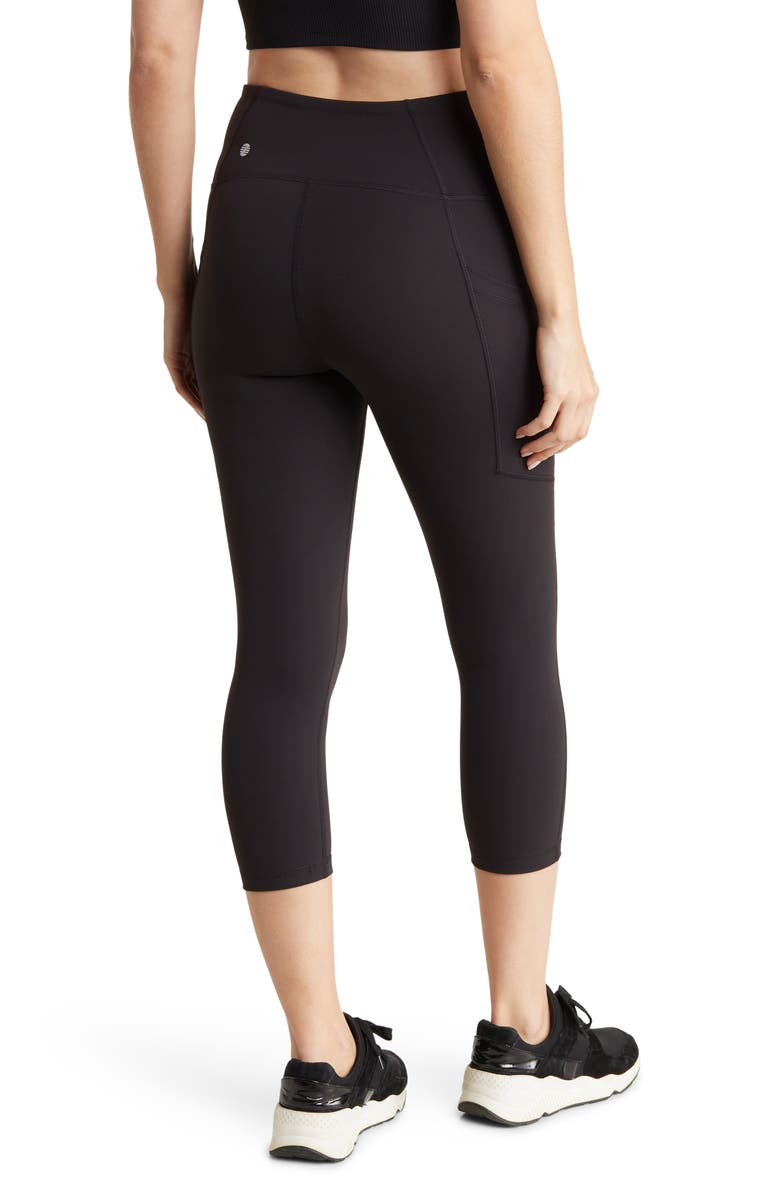 Perform High Waist Pocket Crop Leggings