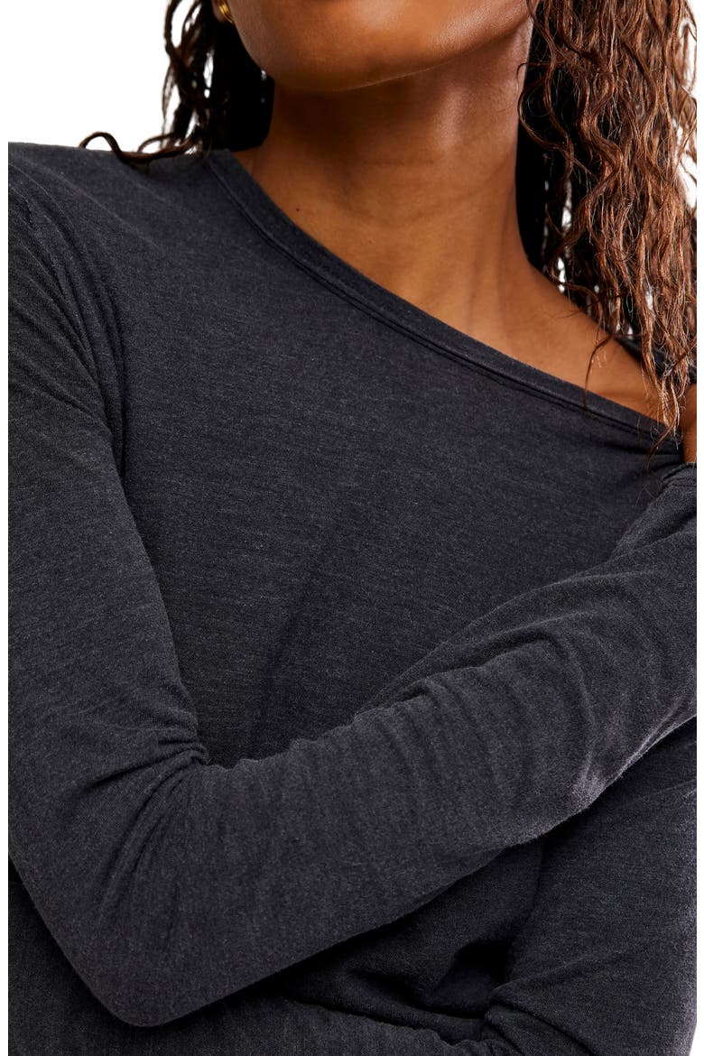 Nova Long Sleeve T-Shirt, Alternate, color, BLACK