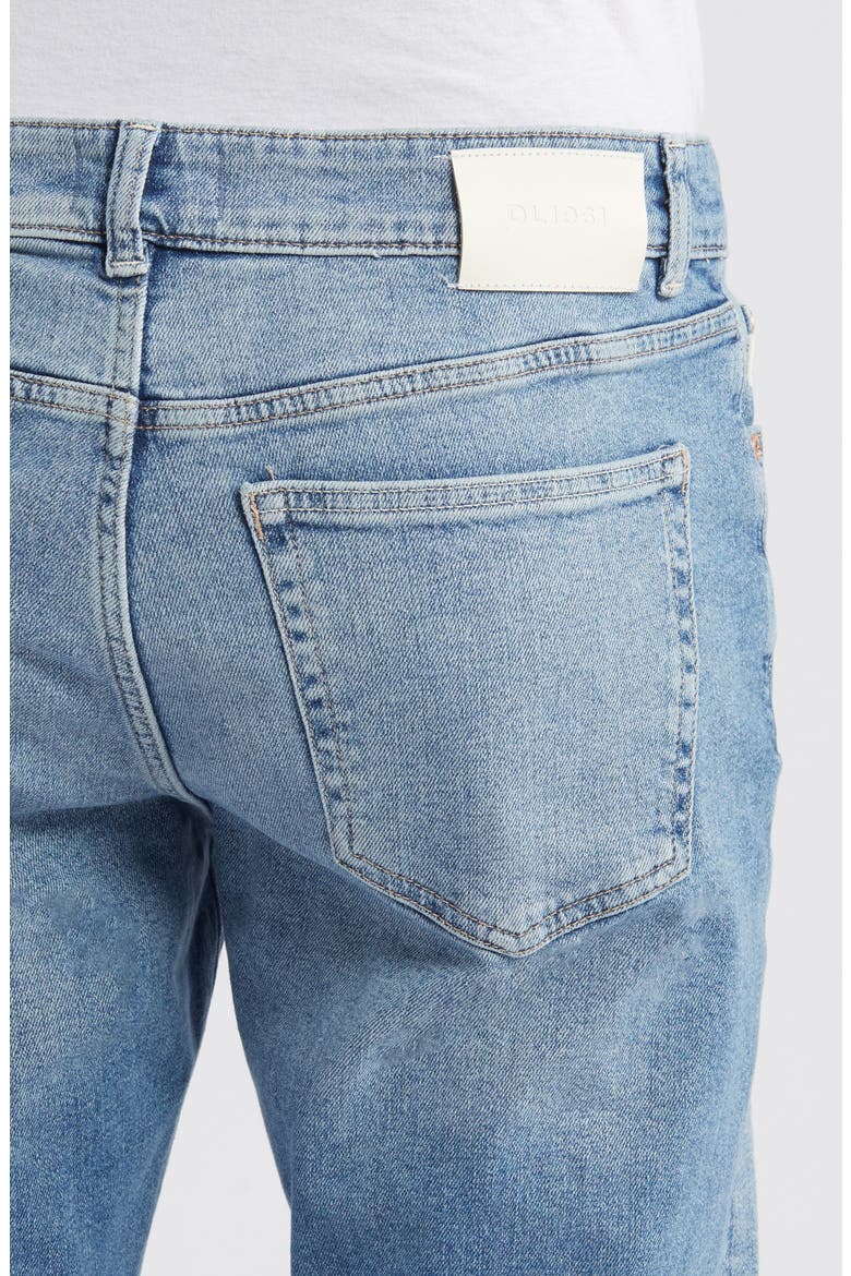 Russell DL Performance Slim Straight Jeans, Alternate, color, AGED MID PERFORMANCE