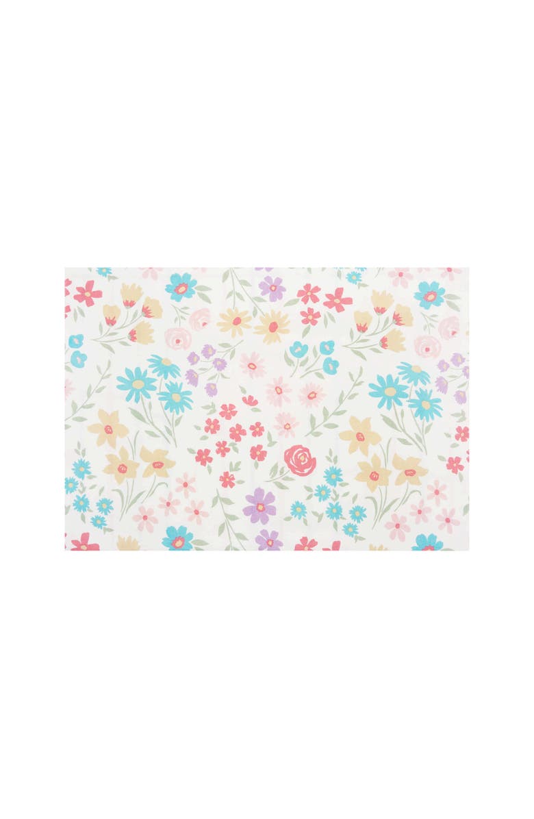 C&F Home Bunnies & Blooms Placemats Set of 6, 14" x 20", Alternate, color, Blue
