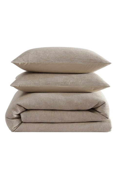 Microwaffle Comforter & Sham Set