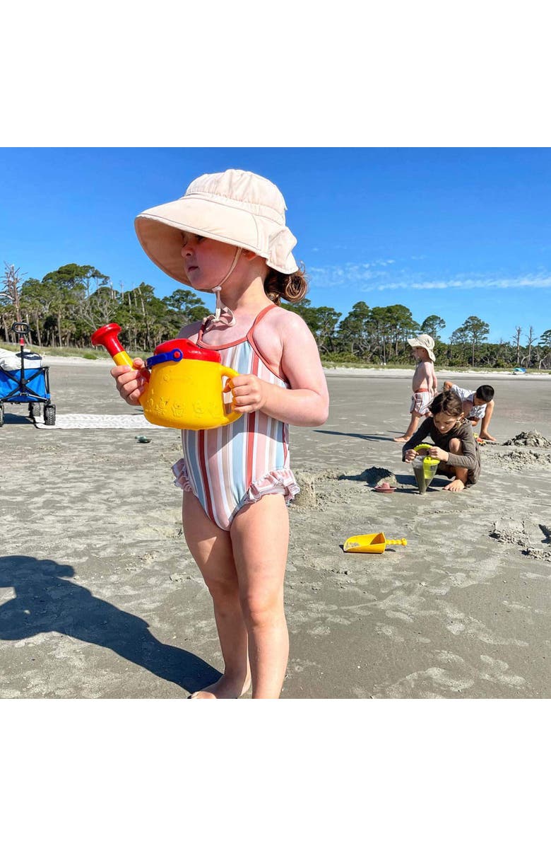 SPIELSTABIL Toddler Outdoor Garden Tools -Classic Yellow Watering Can for Kids Ages 18 Months and Up - 1 Liter Garden Toy Set - Made in Germany, Alternate, color, 