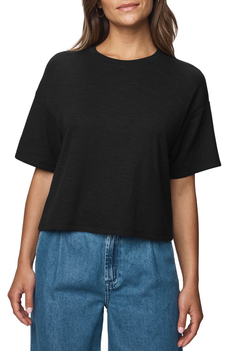 Splendid Callista Short Sleeve T-Shirt, Main, color, Black
