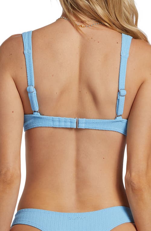 Billabong Sunrays Chloe Underwire Bikini Top In Blue Dream