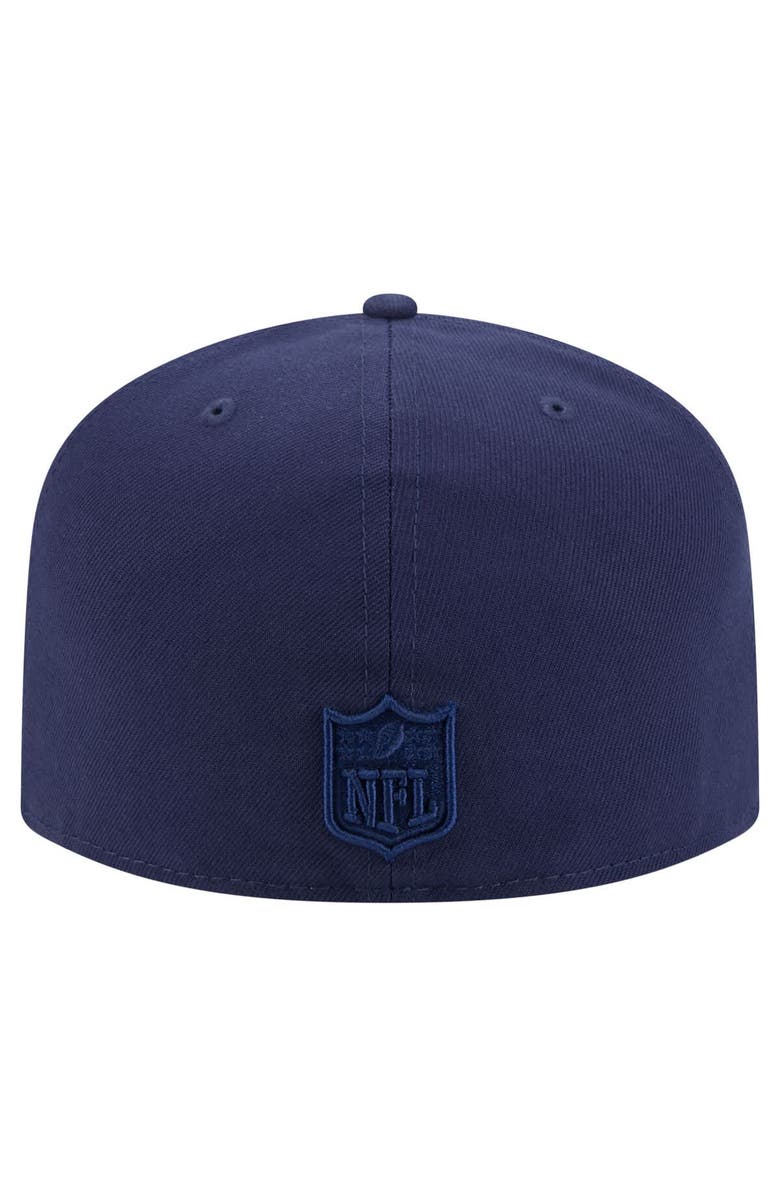 New Era Men's New Era Navy Houston Texans Color Pack A-Frame 59FIFTY Fitted Hat, Alternate, color, 