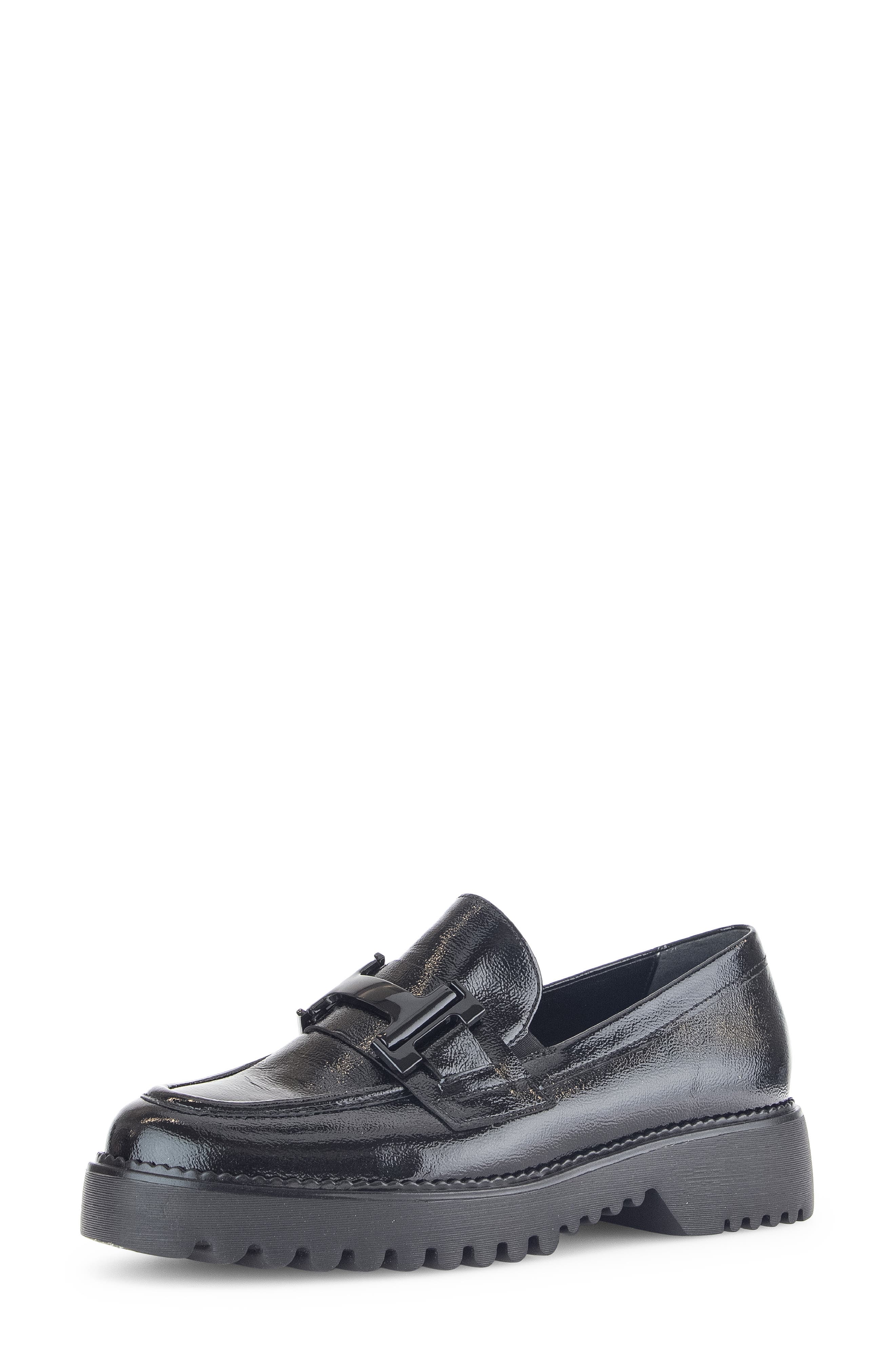 Gabor 72.452 Bit Loafer, Main, color, Black