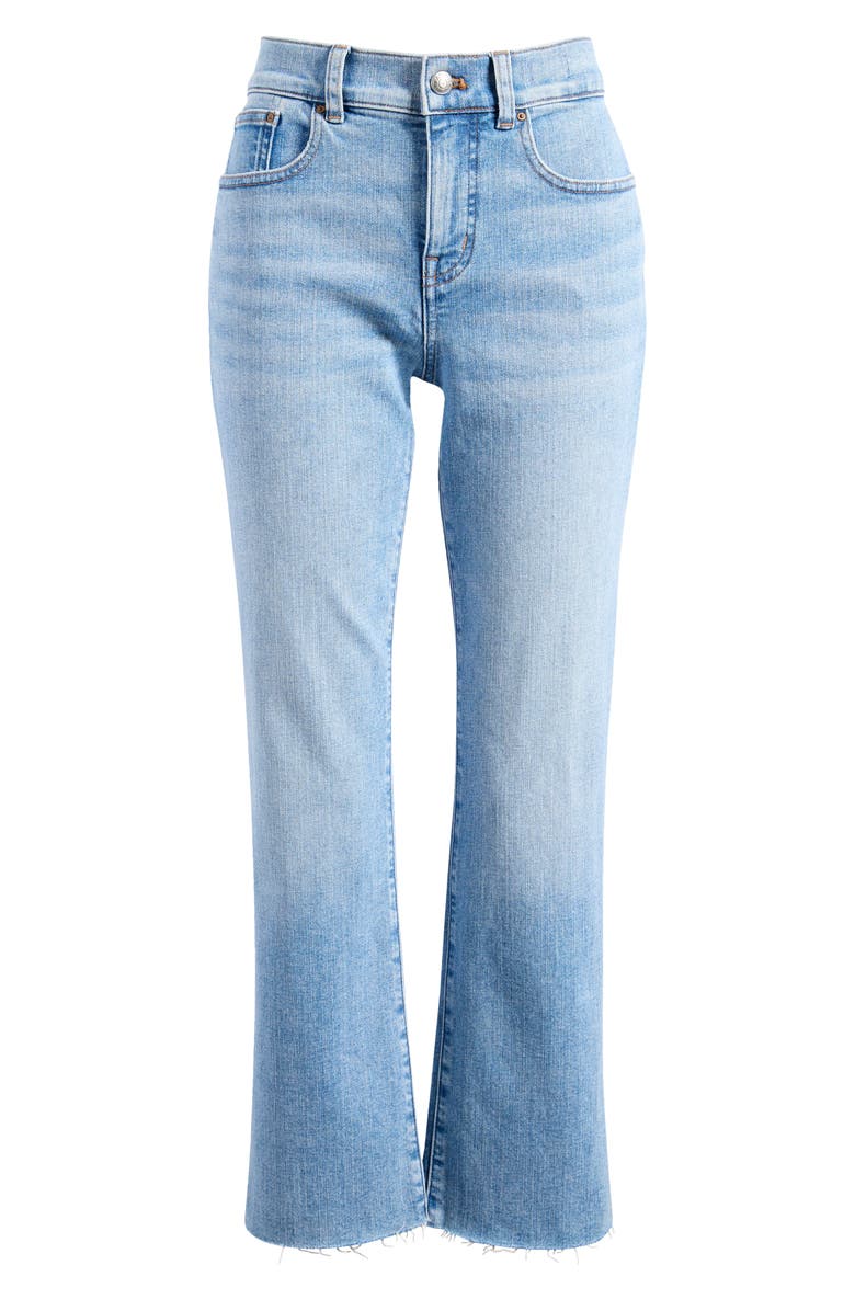 Madewell Kick Out Raw Hem Crop Jeans, Alternate, color, Altoona Wash