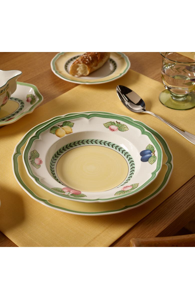 Villeroy & Boch French Garden Fleurence 12 Piece SetRice Bowl, Alternate, color, White