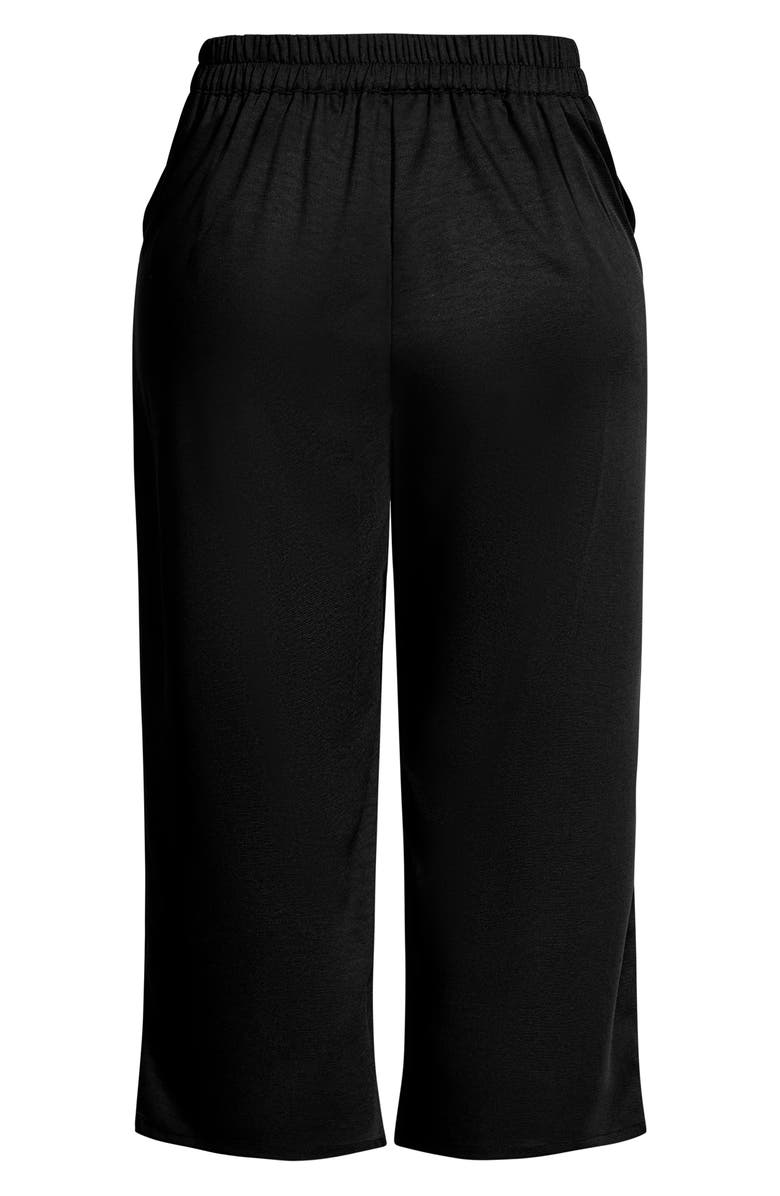 City Chic Wide Crop Leg Pants, Alternate, color,
