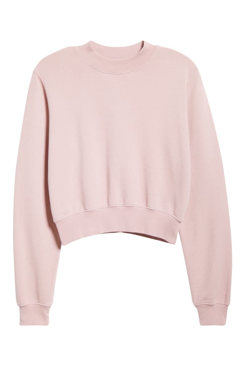 Milan Tie Dye Crop Sweatshirt, Alternate, color, ROSE