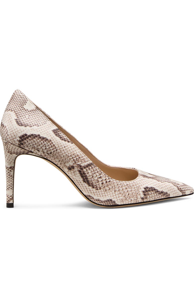 Stuart Weitzman Stuart Power 85 Pump, Alternate, color, Cream.