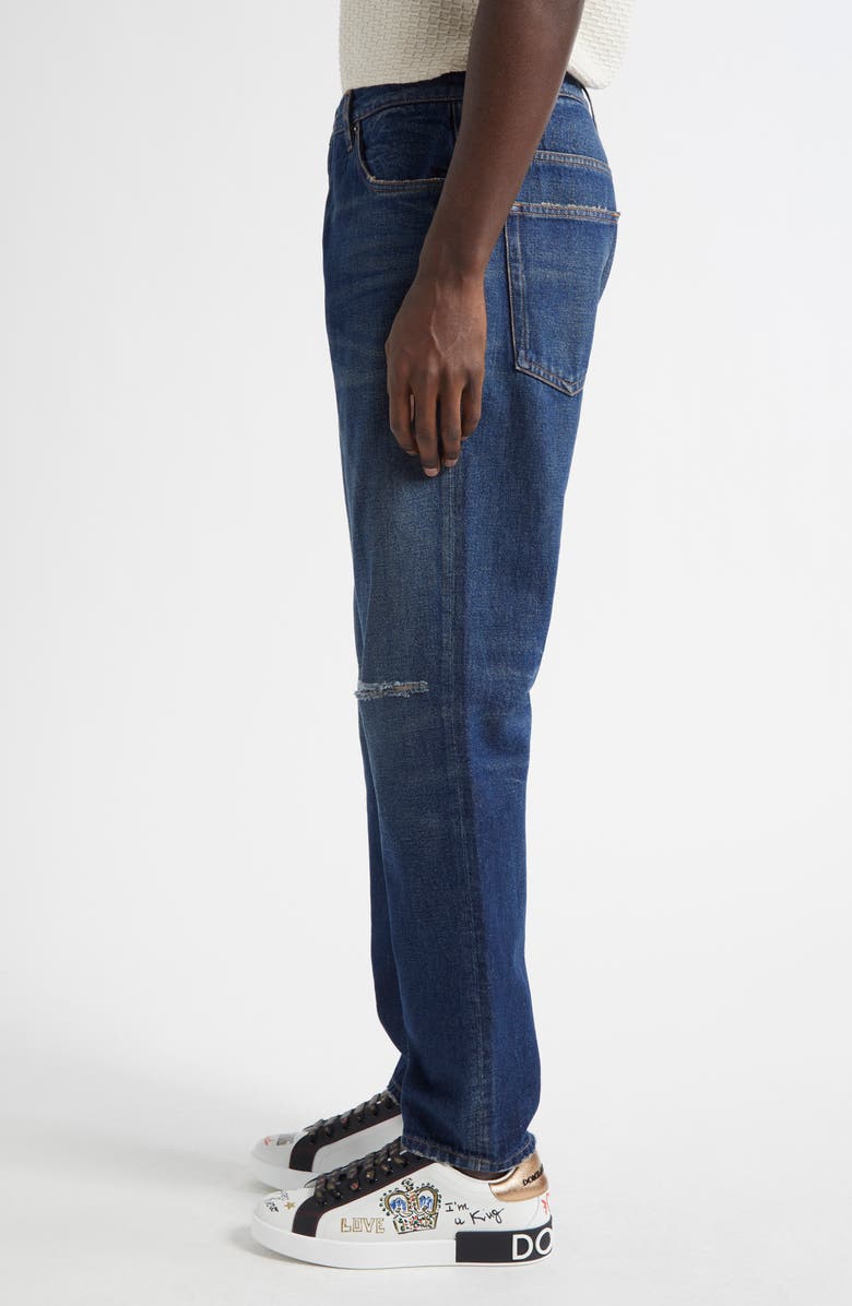 Dolce&Gabbana Distressed Denim Jeans, Alternate, color, Ariante Abbinata