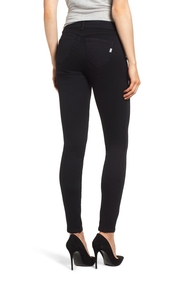 Long Butter Jeggings, Alternate, color, BLACK