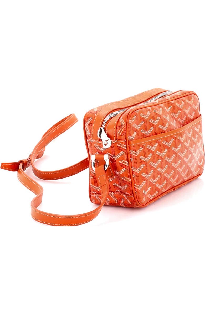 Pre-Owned Goyard Cap Vert Bag Coated Canvas, Alternate, color, Orange