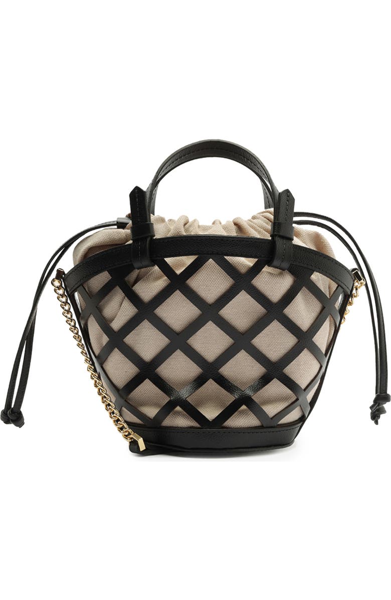 Arezzo Small Petra Leather Bucket Bag, Alternate, color,