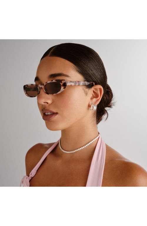 Aire Avior 53mm Cat Eye Sunglasses In Cookie Tort/brown Mono