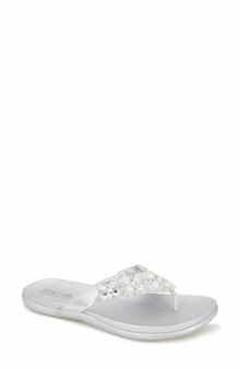 Kenneth Cole Reaction Glam-Athon Embellished Thong Sandal