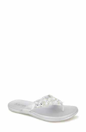Kenneth Cole Reaction Glam-Athon Embellished Thong Sandal