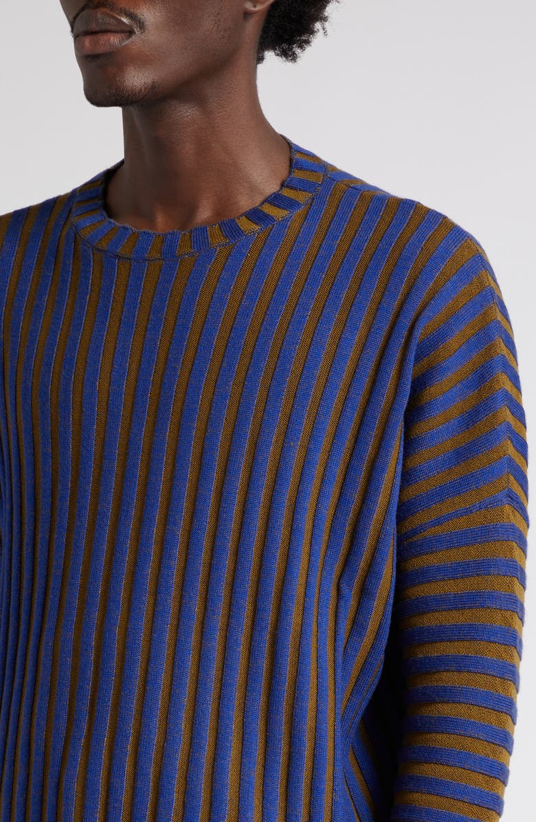 Eckhaus Latta Keyboard Ribbed Wool Sweater, Alternate, color, 