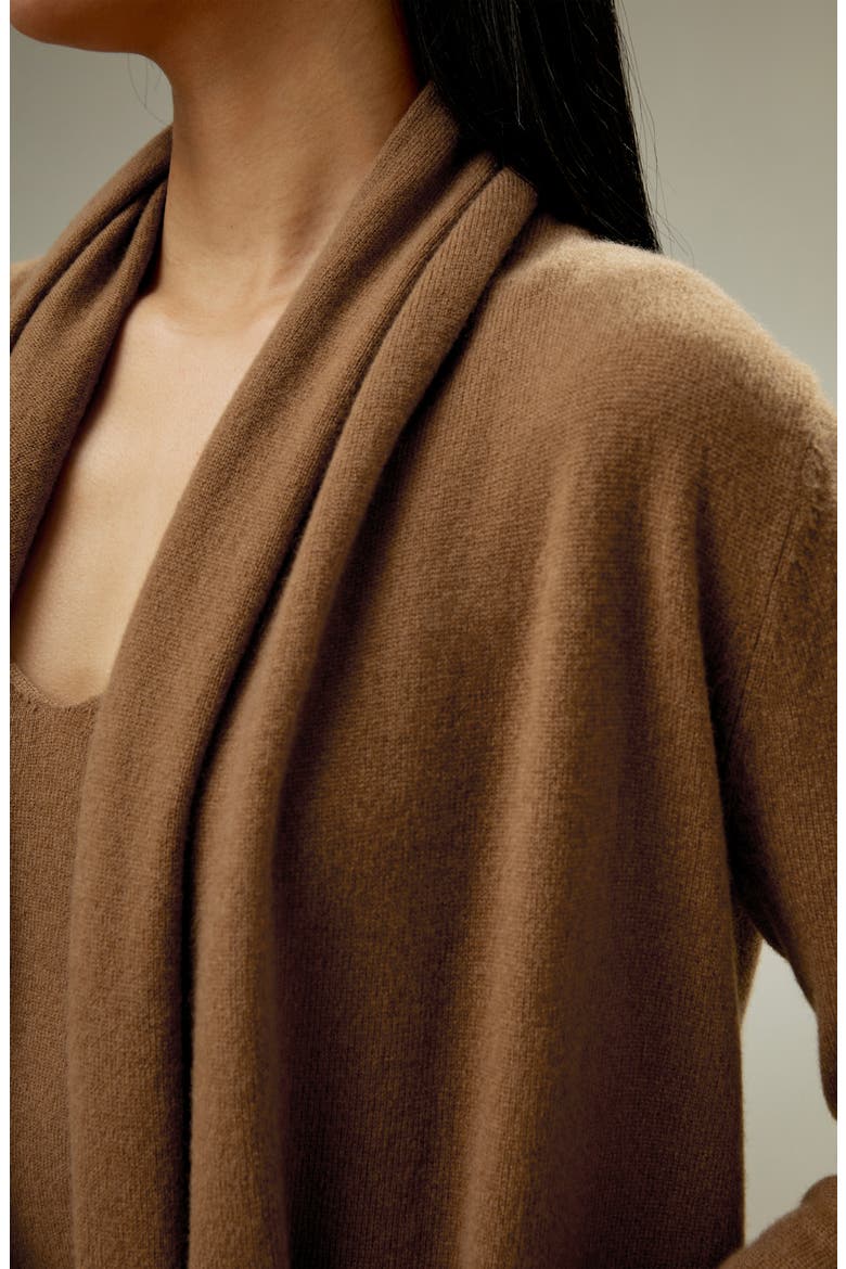 Women's Cashmere Wrap Cardigan, Alternate, color, Toffee