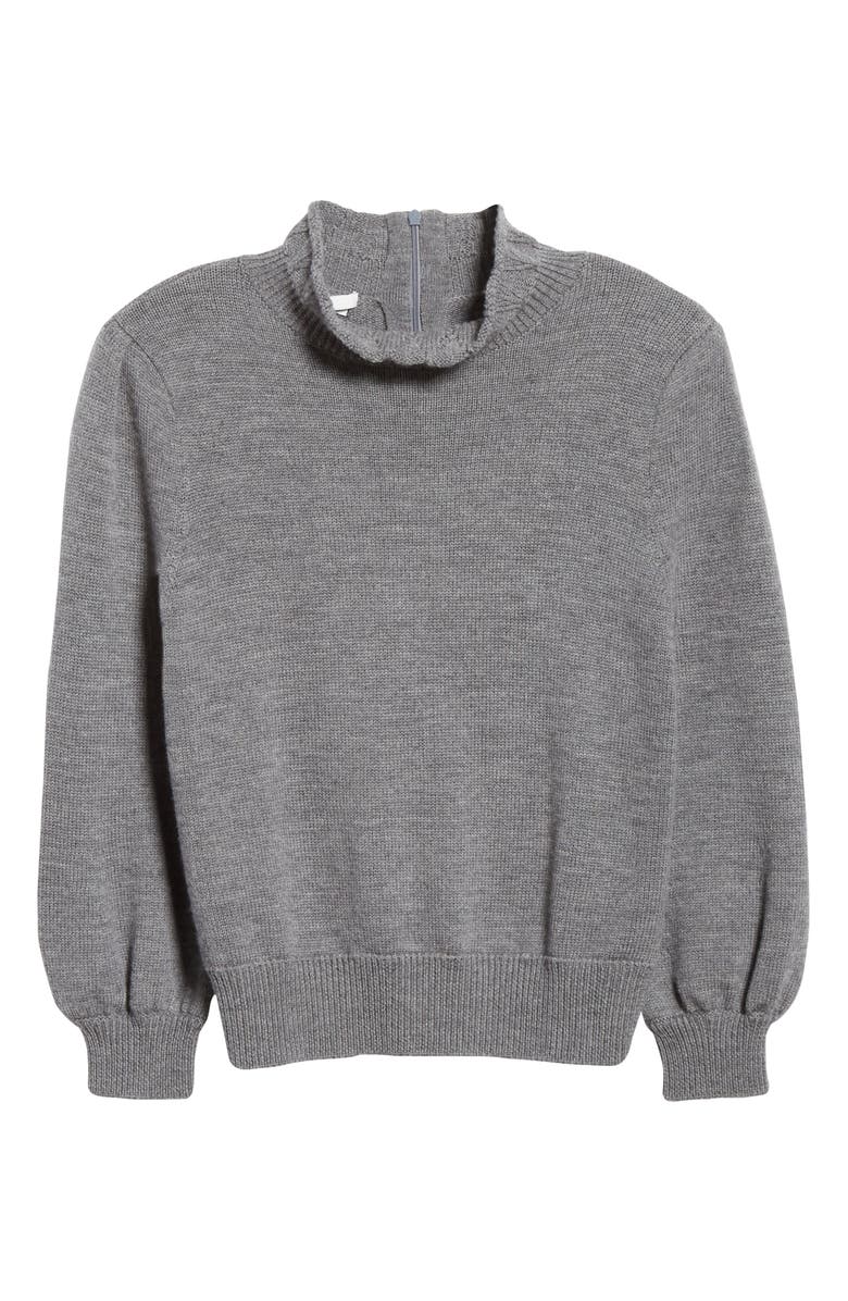 CO Essentials High Collar Wool Sweater, Alternate, color, 