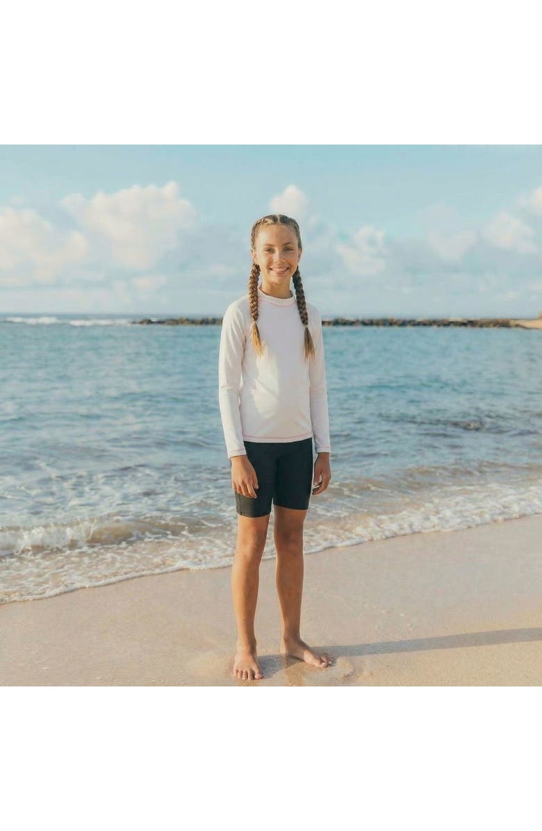 CITY THREADS Unisex UPF 50+ Nylon-Spandex Swim Jammer, Alternate, color, Black