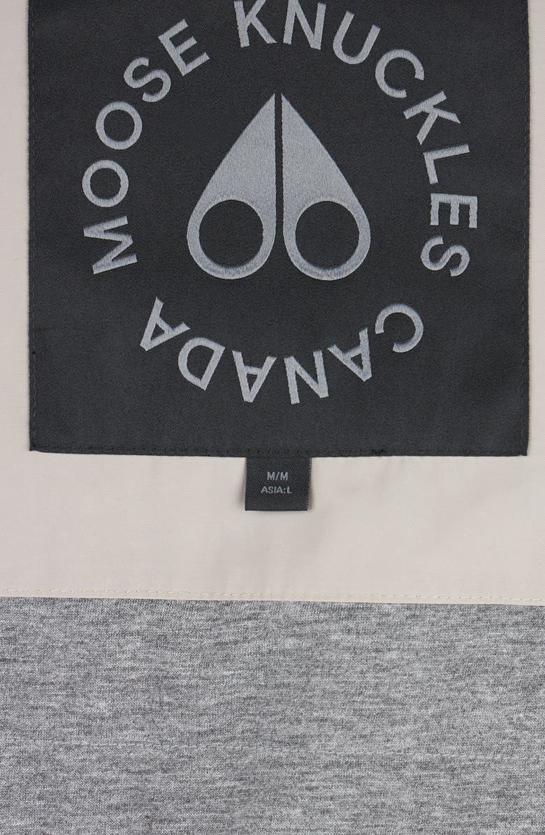 Moose Knuckles Drummond Water Repellent Bomber Jacket, Alternate, color, Dusk