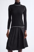 Moncler Virgin Wool Turtleneck Sweater