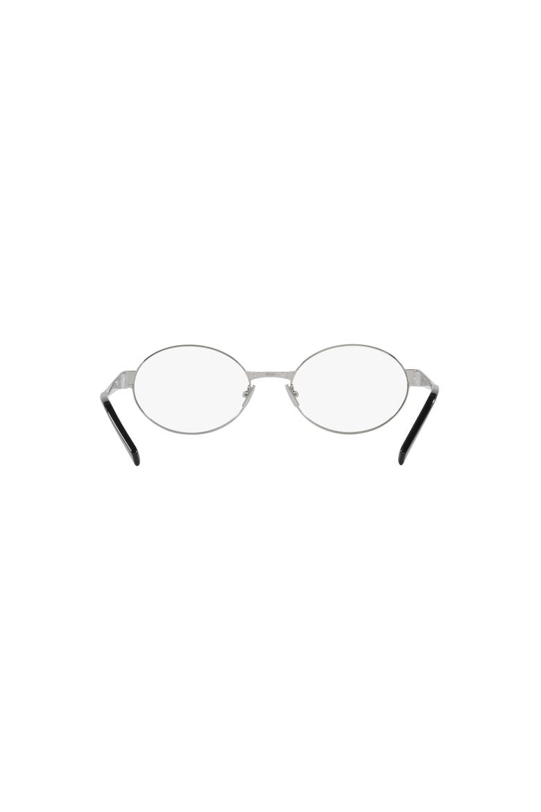 55mm Oval optical glasses, Alternate, color, Silver