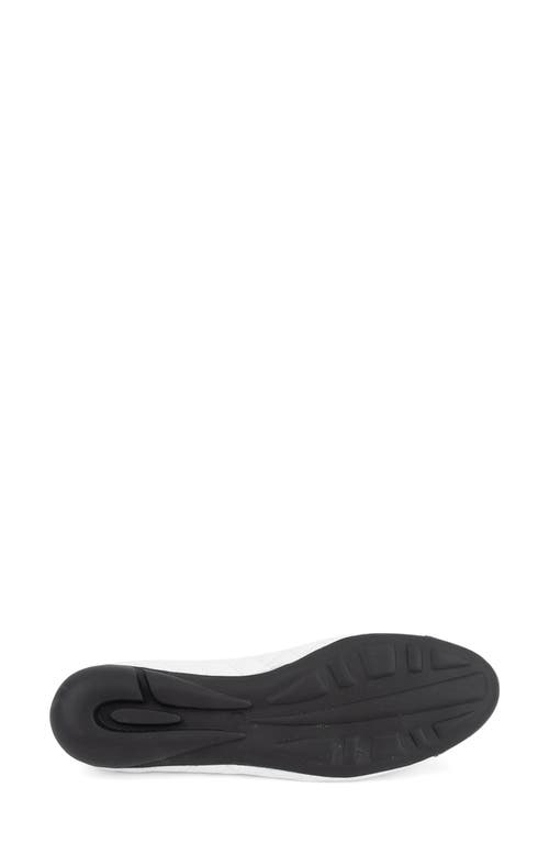 Paul Mayer Cap Toe Quilted Ballet Flat