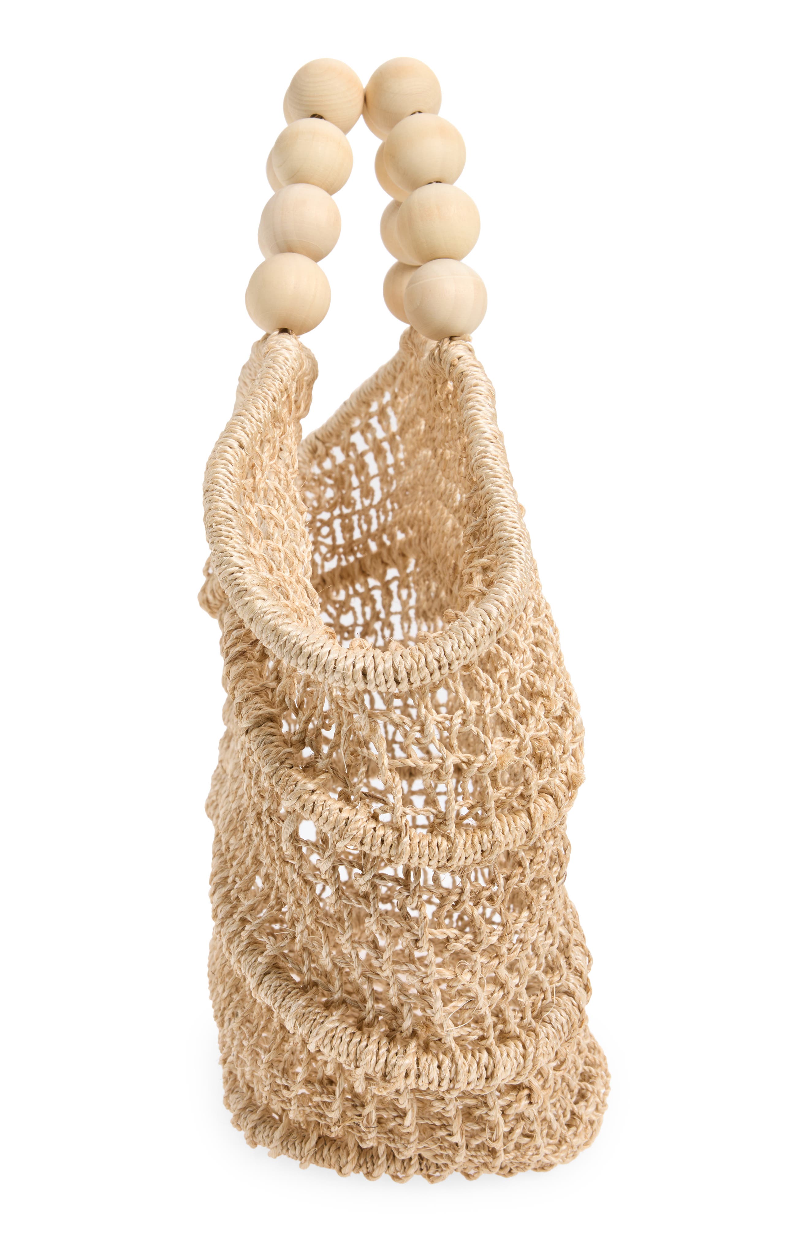 POOLSIDE The Comporta Straw Tote, Alternate, color, Sand