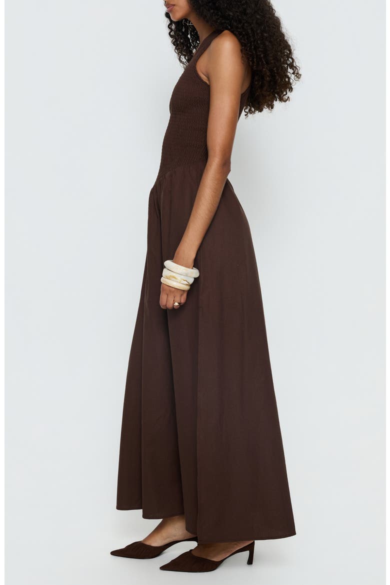 Highgate Drop Waist Maxi Dress, Alternate, color, CHOCOLATE