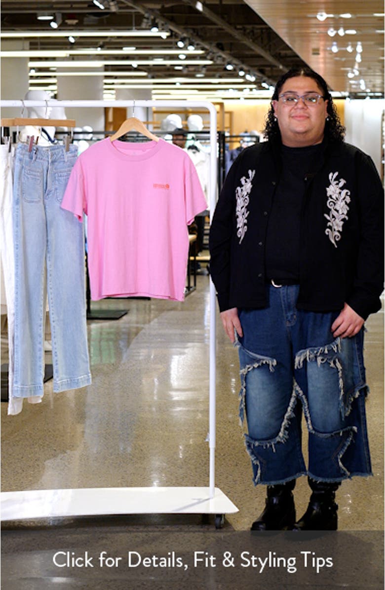 Ocean Tech Relaxed Graphic T-Shirt, sales video thumbnail